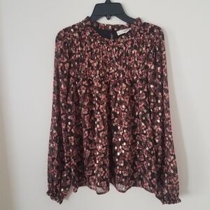 NWT Loft Floral Shirt Size XXS